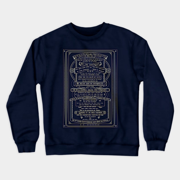 Leave it in His Hands Crewneck Sweatshirt by calebfaires